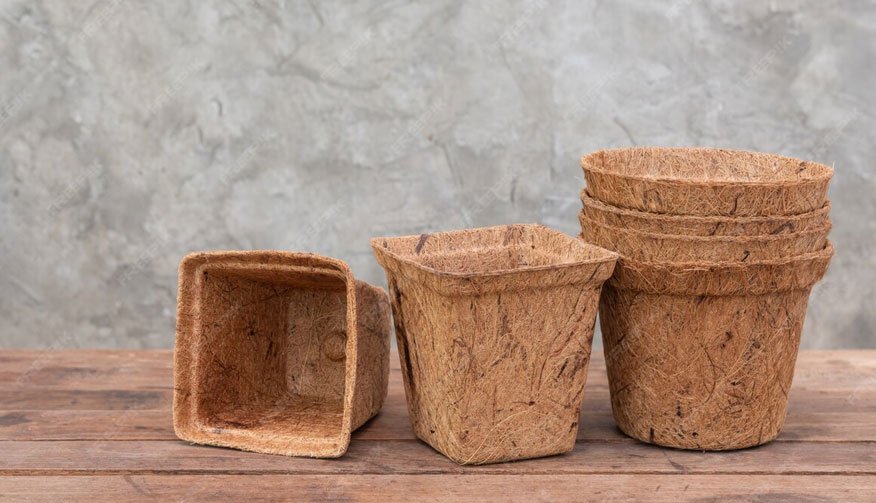 Coir Pots Eco-Friendly Gardening